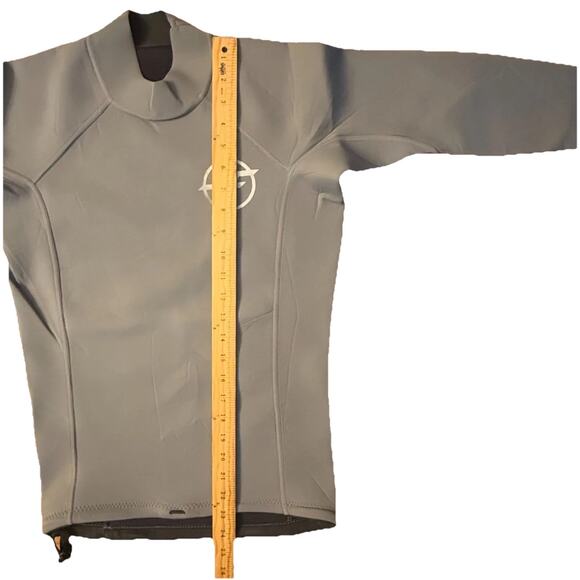 Hyperflex Neoprene Surf Wetsuit Top Size Large ~ Youth L or Women’s S/M Gray 1.5 - Picture 8 of 10
